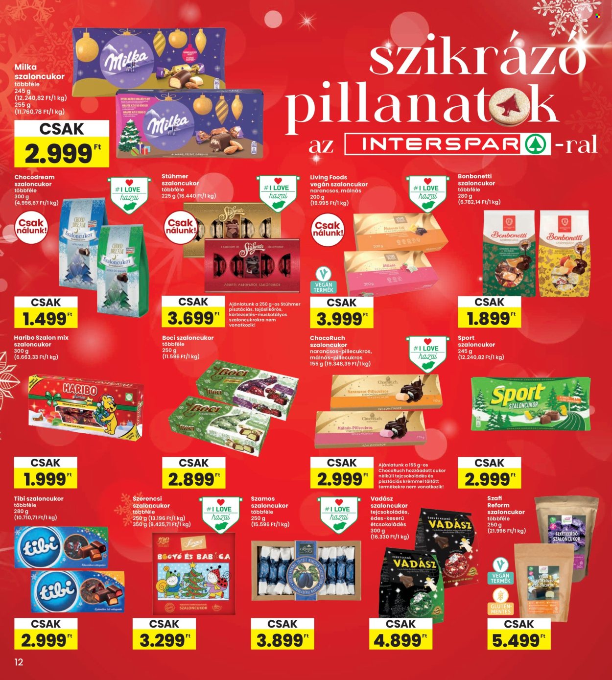 INTERSPAR akciós újságok - 2025.12.04 - 2025.12.10. Oldal 12