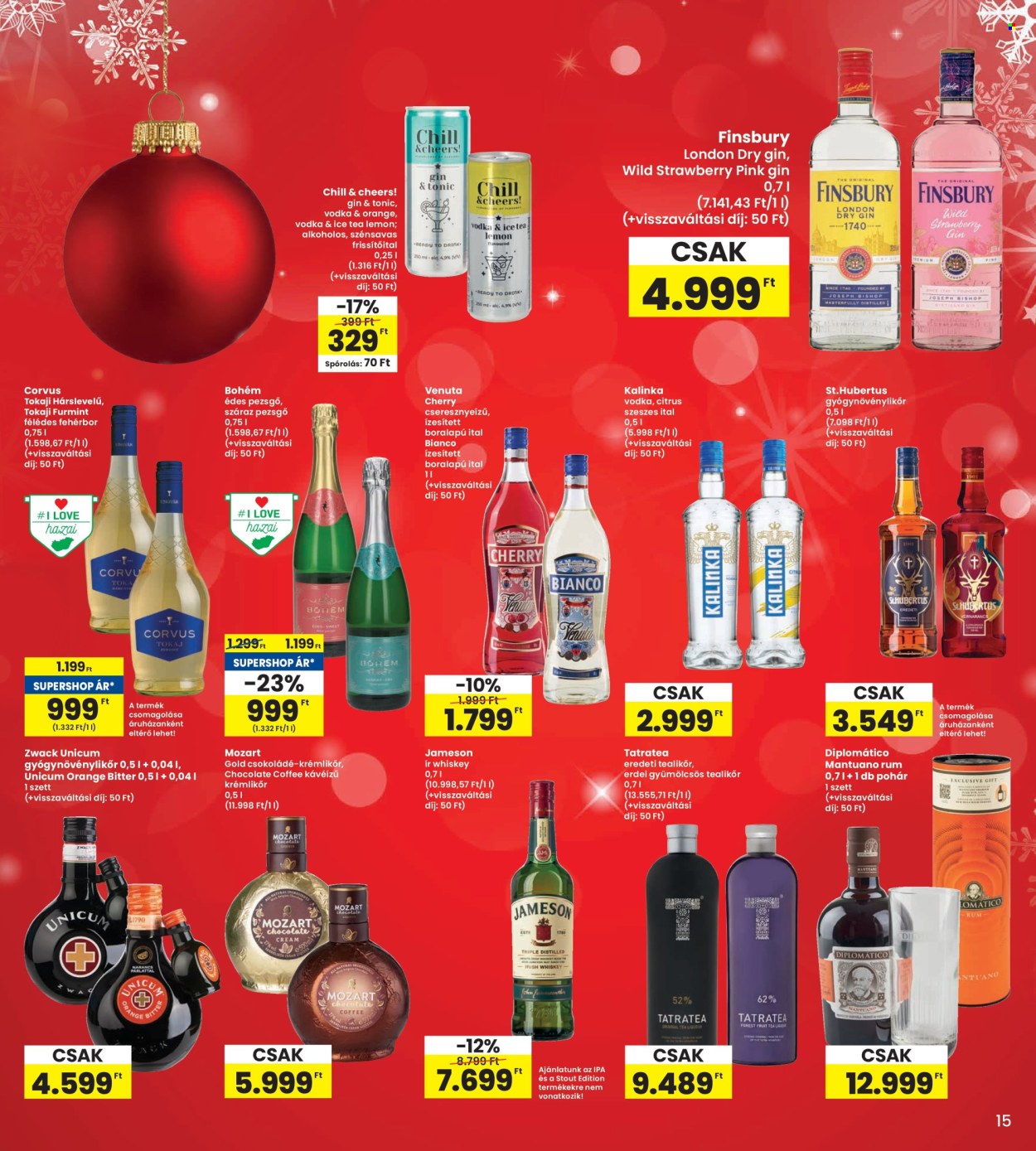 INTERSPAR akciós újságok - 2025.12.04 - 2025.12.10. Oldal 15