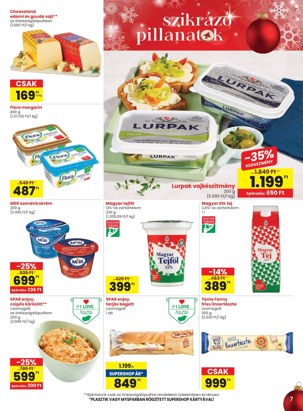 SPAR akciós újságok - 2025.12.04 - 2025.12.10. Oldal 7