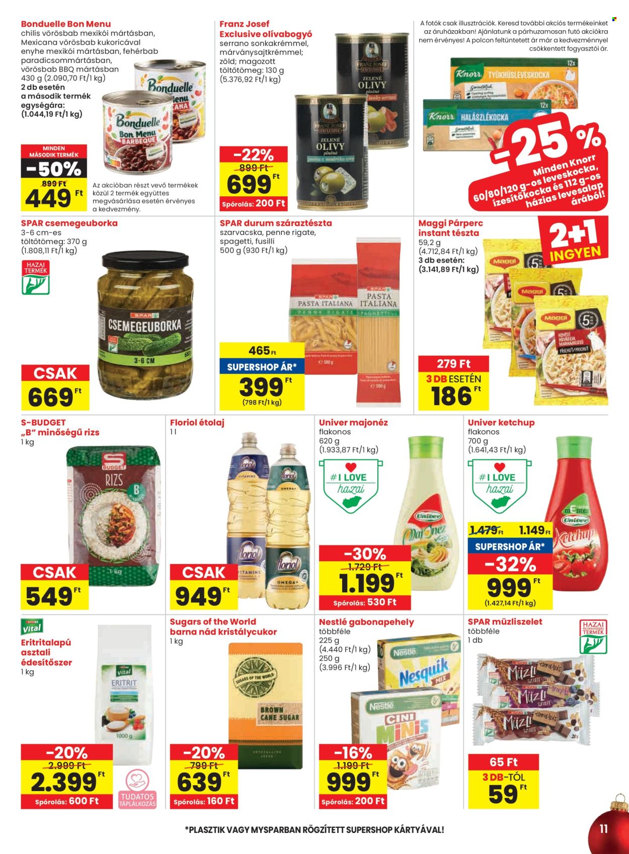 SPAR akciós újságok - 2025.12.04 - 2025.12.10. Oldal 11