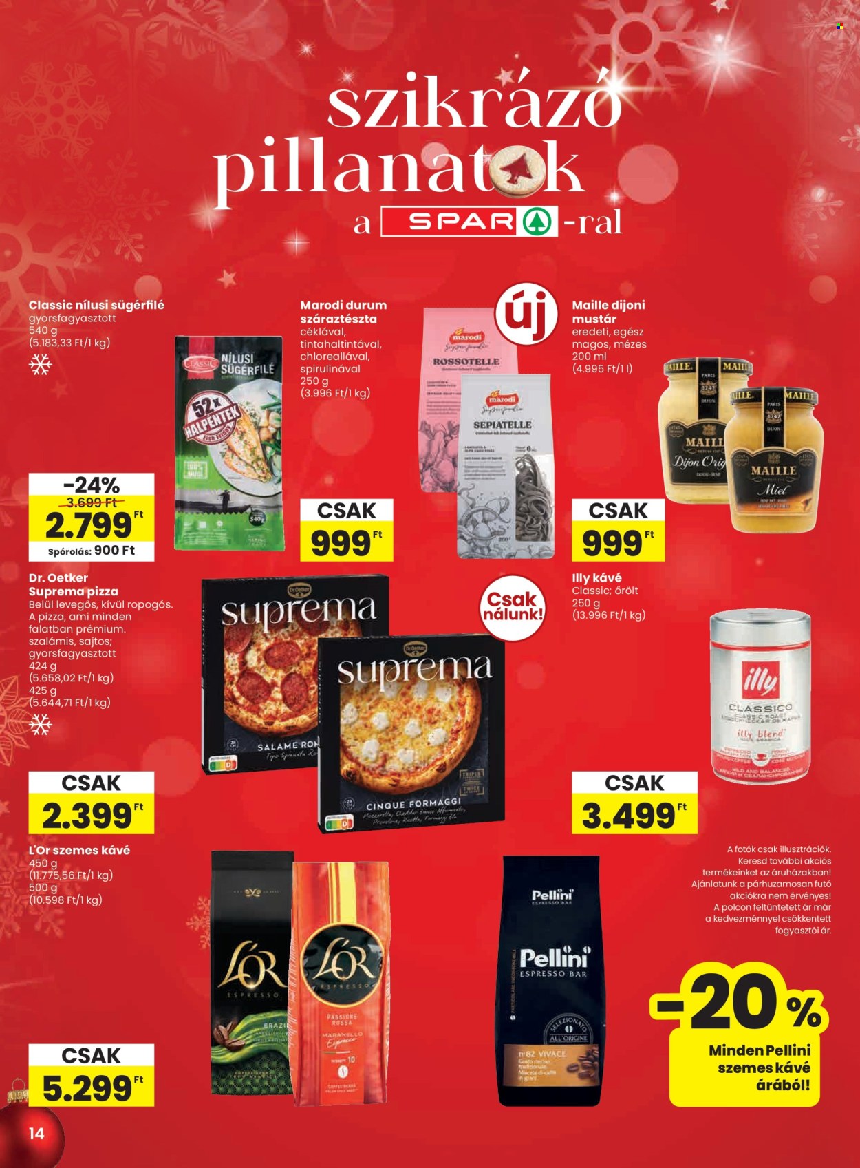 SPAR akciós újságok - 2025.12.04 - 2025.12.10. Oldal 14