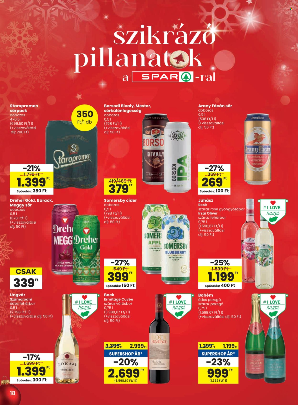 SPAR akciós újságok - 2025.12.04 - 2025.12.10. Oldal 18