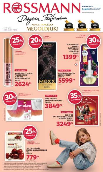 Újság Rossmann - 2025.12.01 - 2025.12.12.