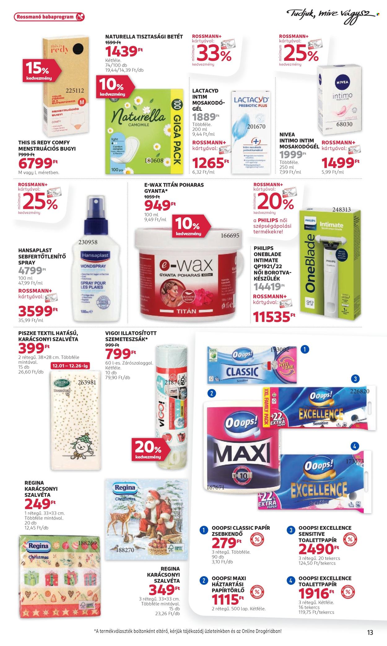 Rossmann akciós újságok - 2025.12.01 - 2025.12.12. Oldal 15