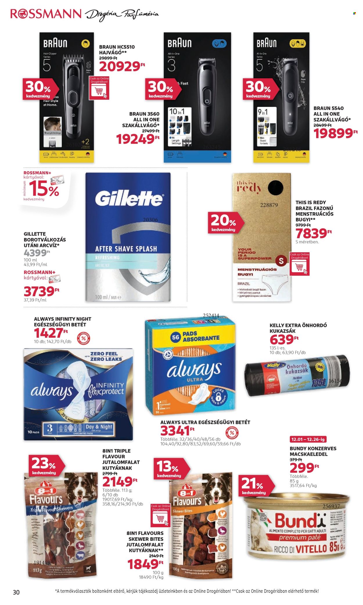 Rossmann akciós újságok - 2025.12.01 - 2025.12.12. Oldal 34