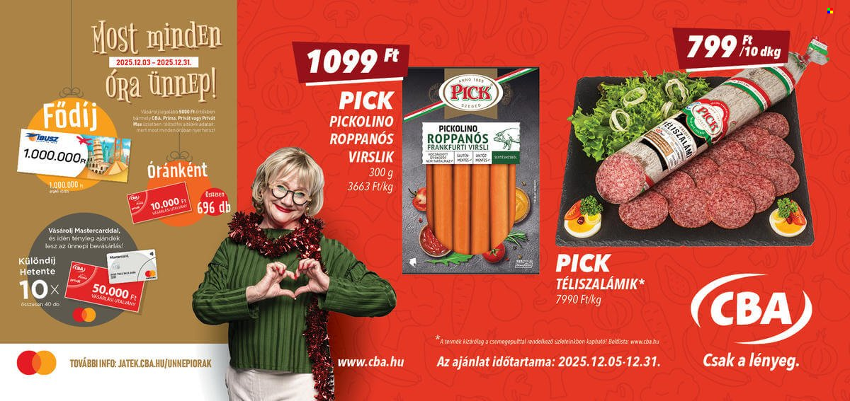 CBA akciós újságok - 2025.12.05 - 2025.12.31. Oldal 4