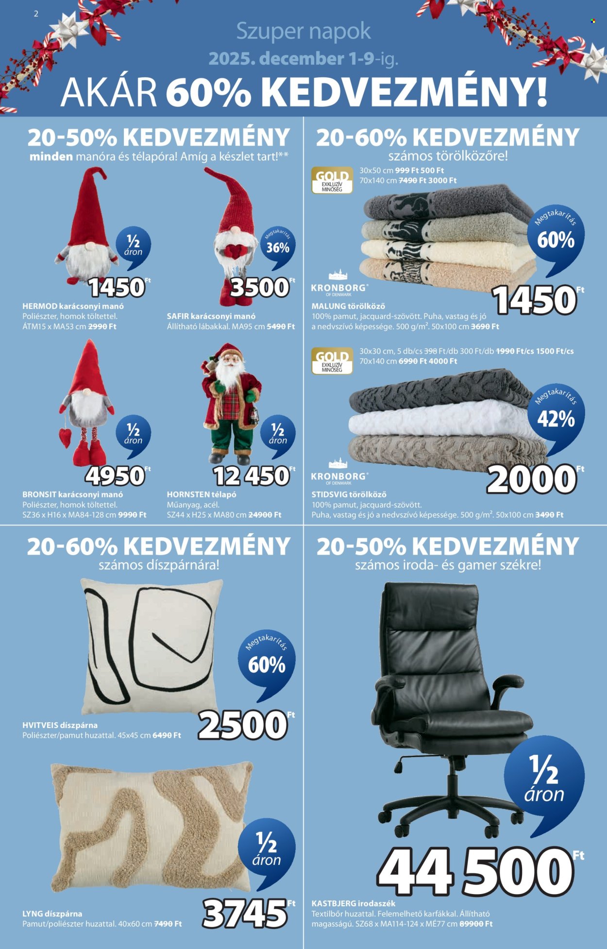 JYSK akciós újságok - 2025.12.01 - 2025.12.30. Oldal 3
