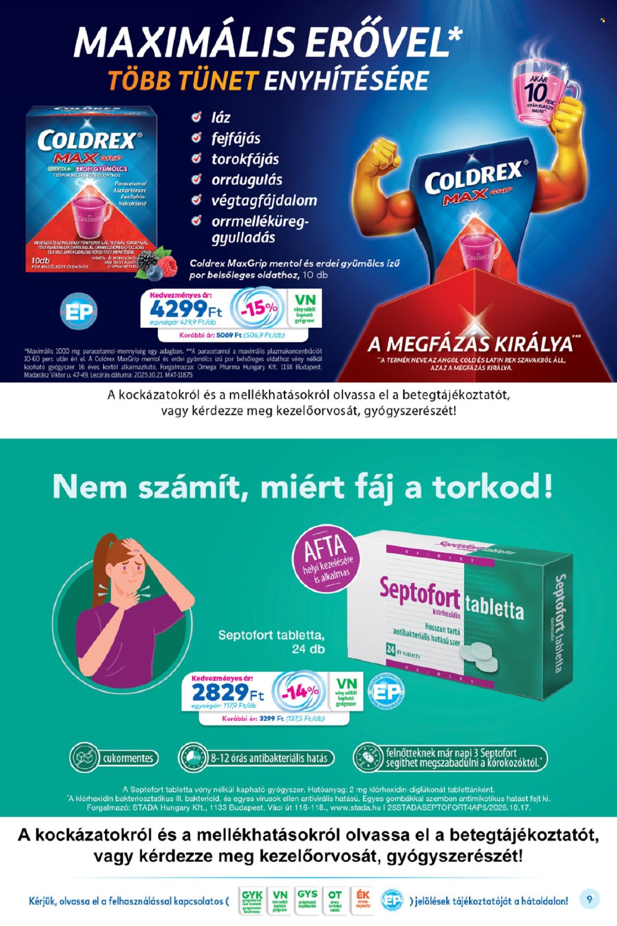 Gyöngy Patikák akciós újságok - 2025.12.01 - 2025.12.31. Oldal 9