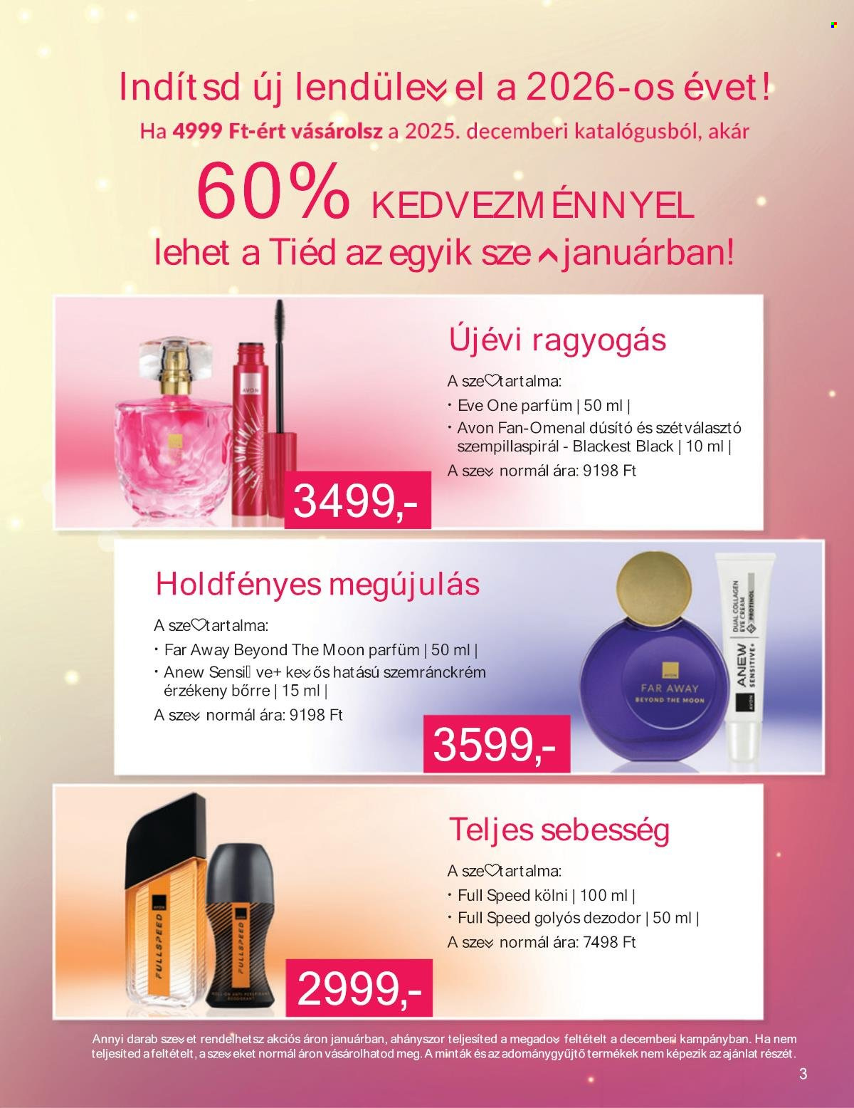 Avon akciós újságok - 2025.12.01 - 2025.12.31. Oldal 3