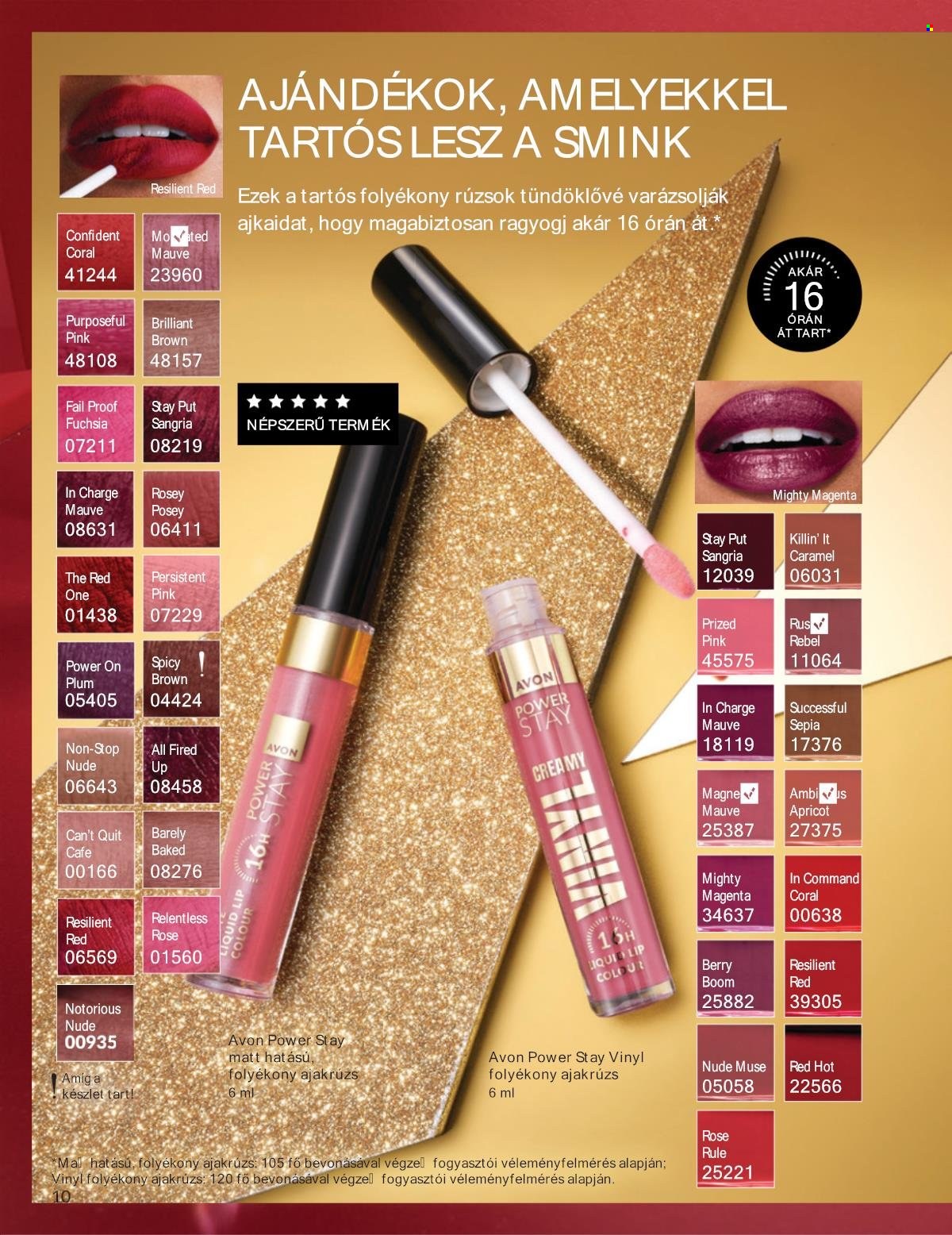 Avon akciós újságok - 2025.12.01 - 2025.12.31. Oldal 10