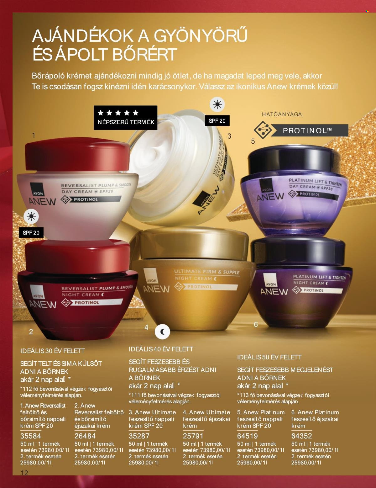 Avon akciós újságok - 2025.12.01 - 2025.12.31. Oldal 12