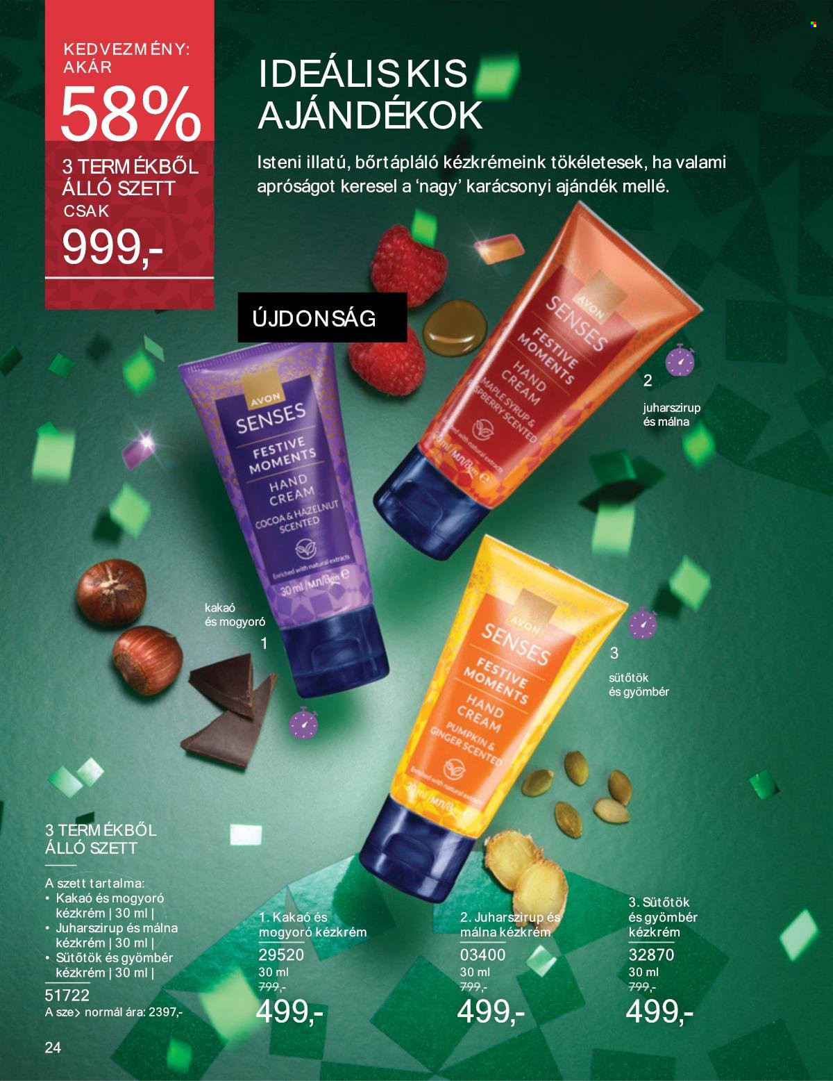 Avon akciós újságok - 2025.12.01 - 2025.12.31. Oldal 24