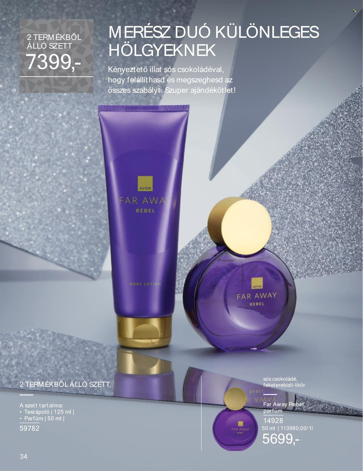 Avon akciós újságok - 2025.12.01 - 2025.12.31. Oldal 34