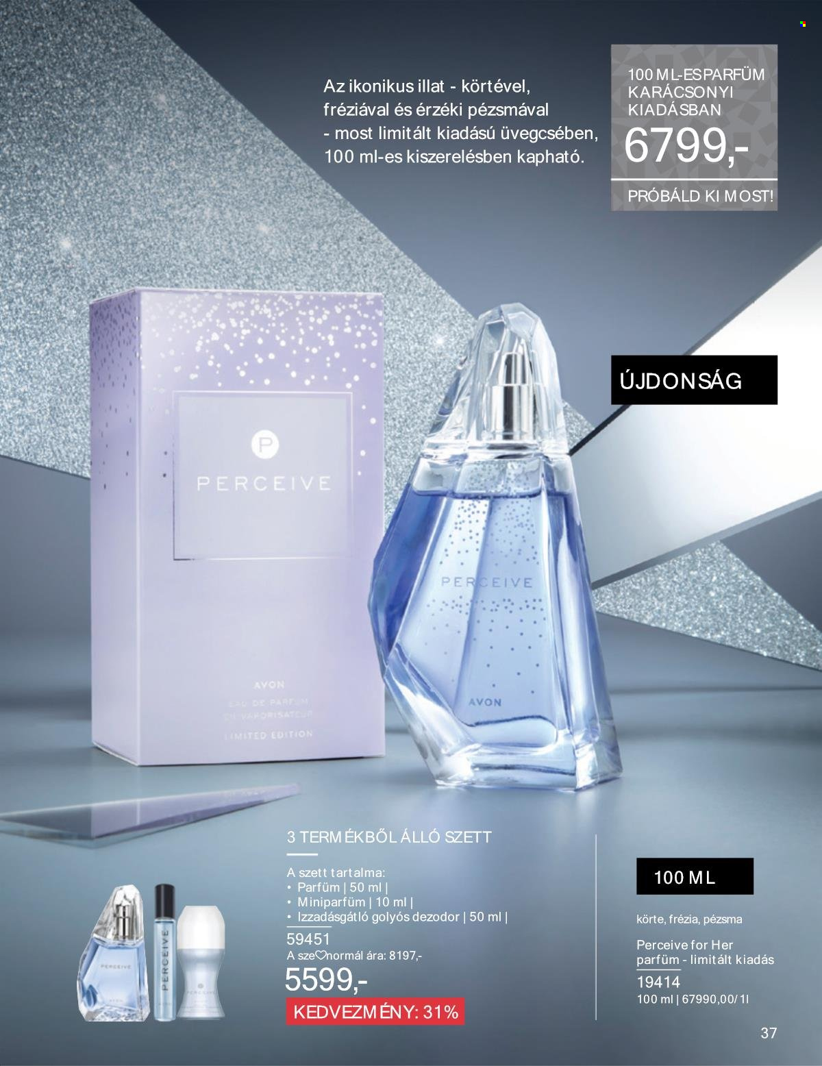 Avon akciós újságok - 2025.12.01 - 2025.12.31. Oldal 37