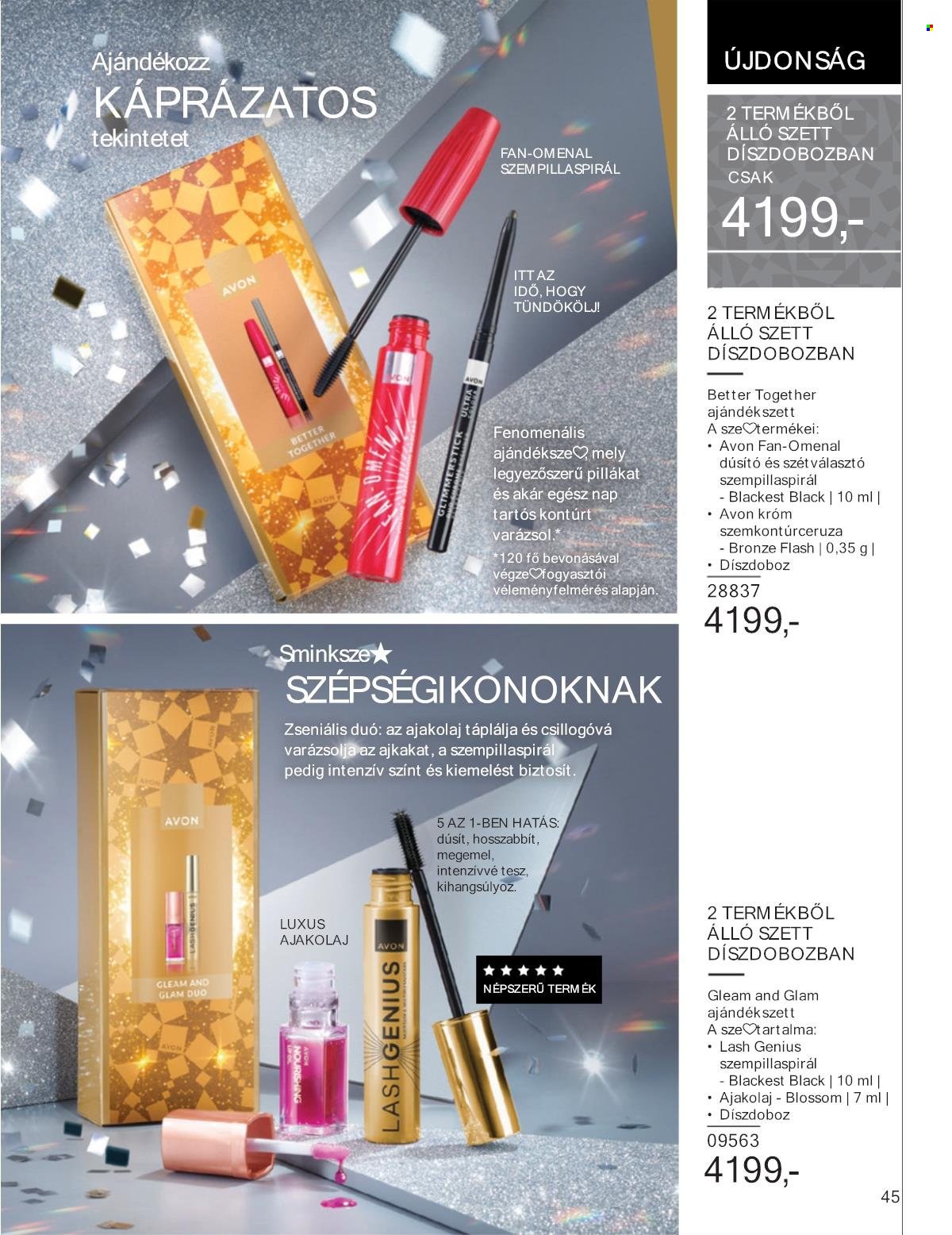 Avon akciós újságok - 2025.12.01 - 2025.12.31. Oldal 45