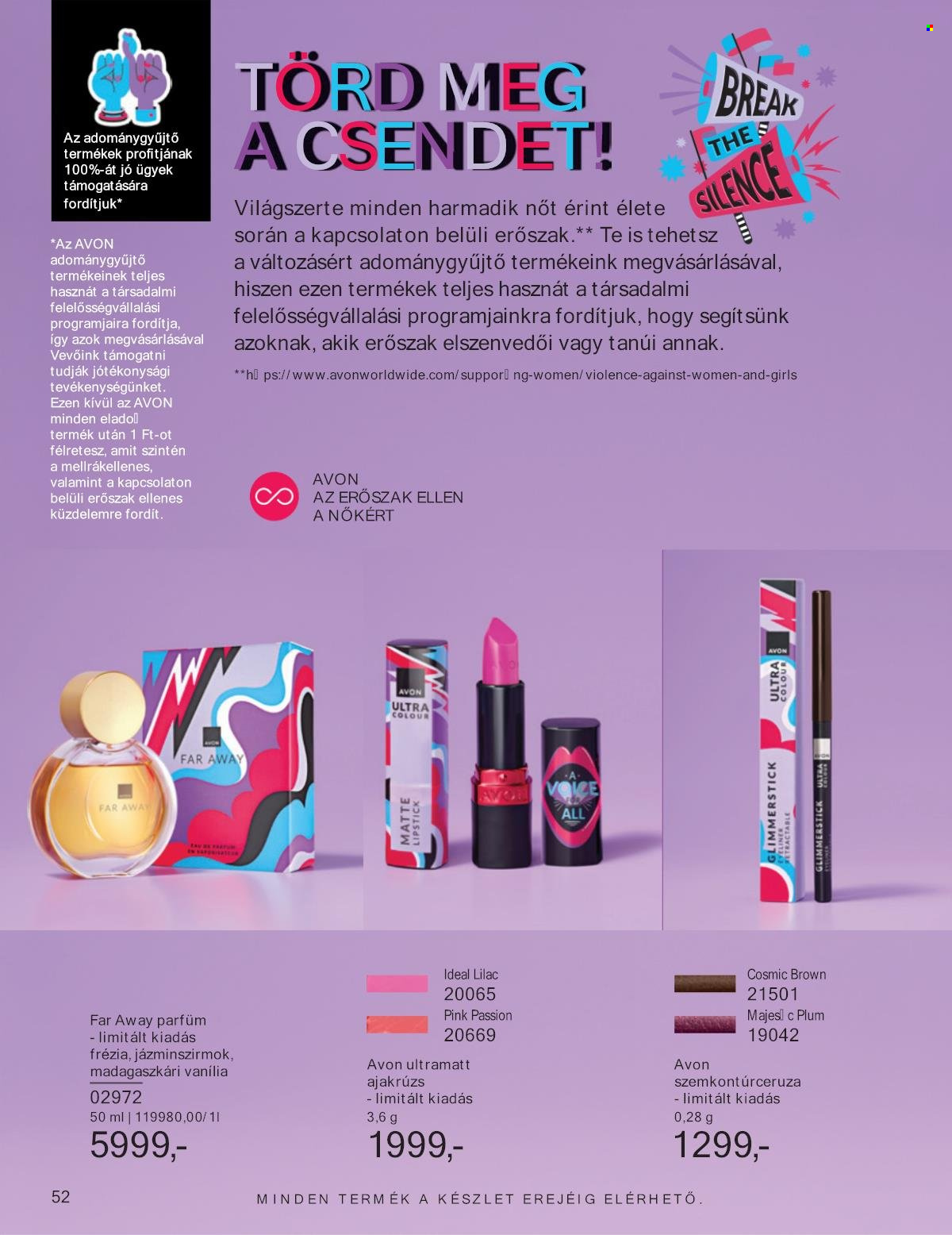Avon akciós újságok - 2025.12.01 - 2025.12.31. Oldal 52