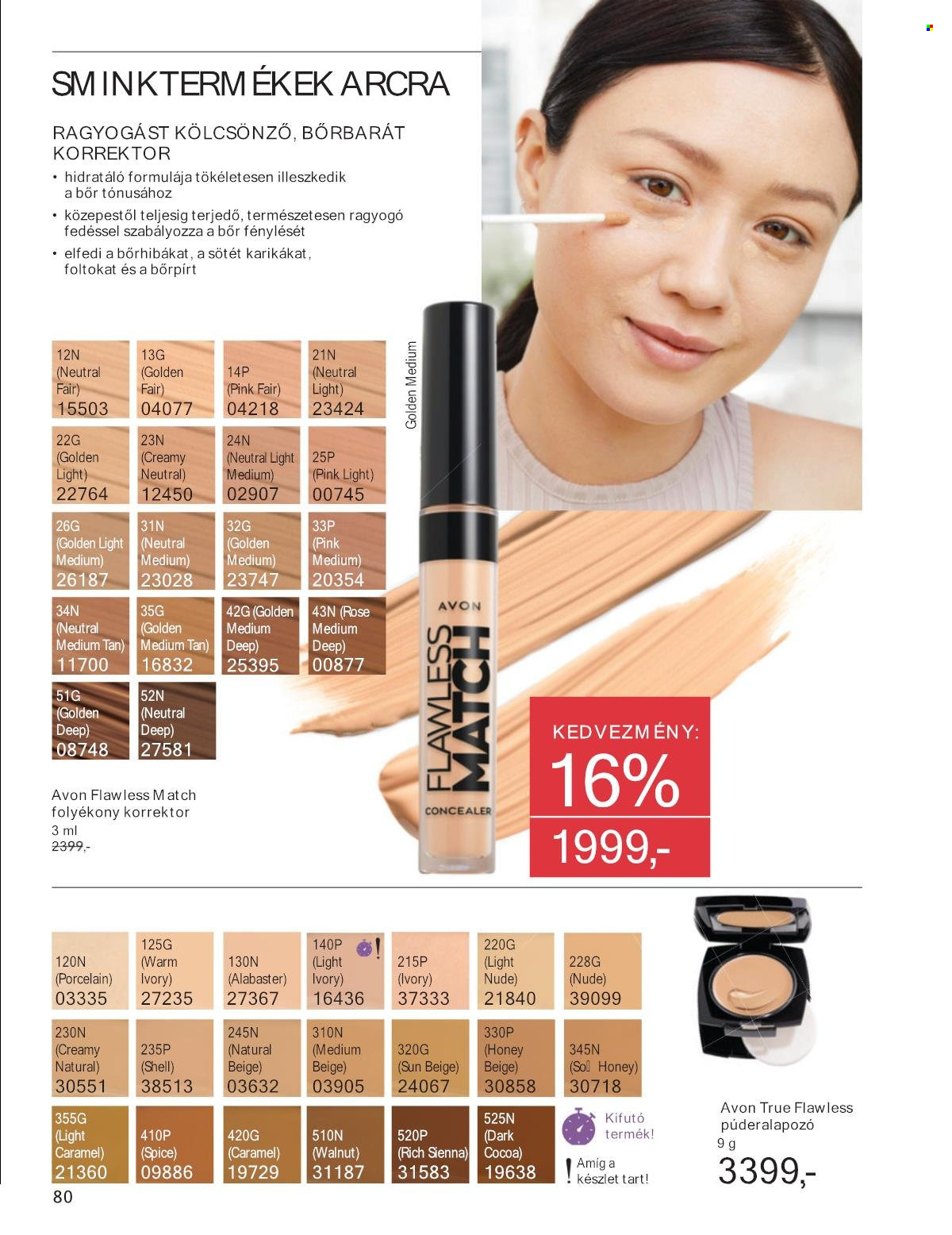 Avon akciós újságok - 2025.12.01 - 2025.12.31. Oldal 80