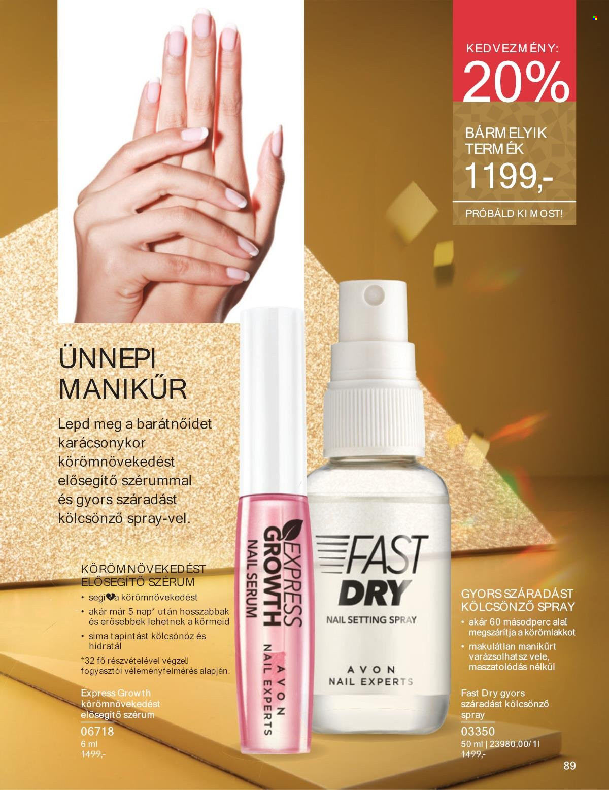 Avon akciós újságok - 2025.12.01 - 2025.12.31. Oldal 89