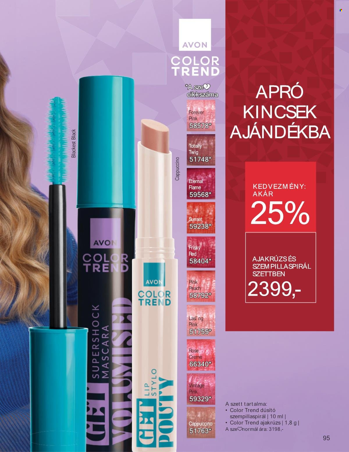 Avon akciós újságok - 2025.12.01 - 2025.12.31. Oldal 95