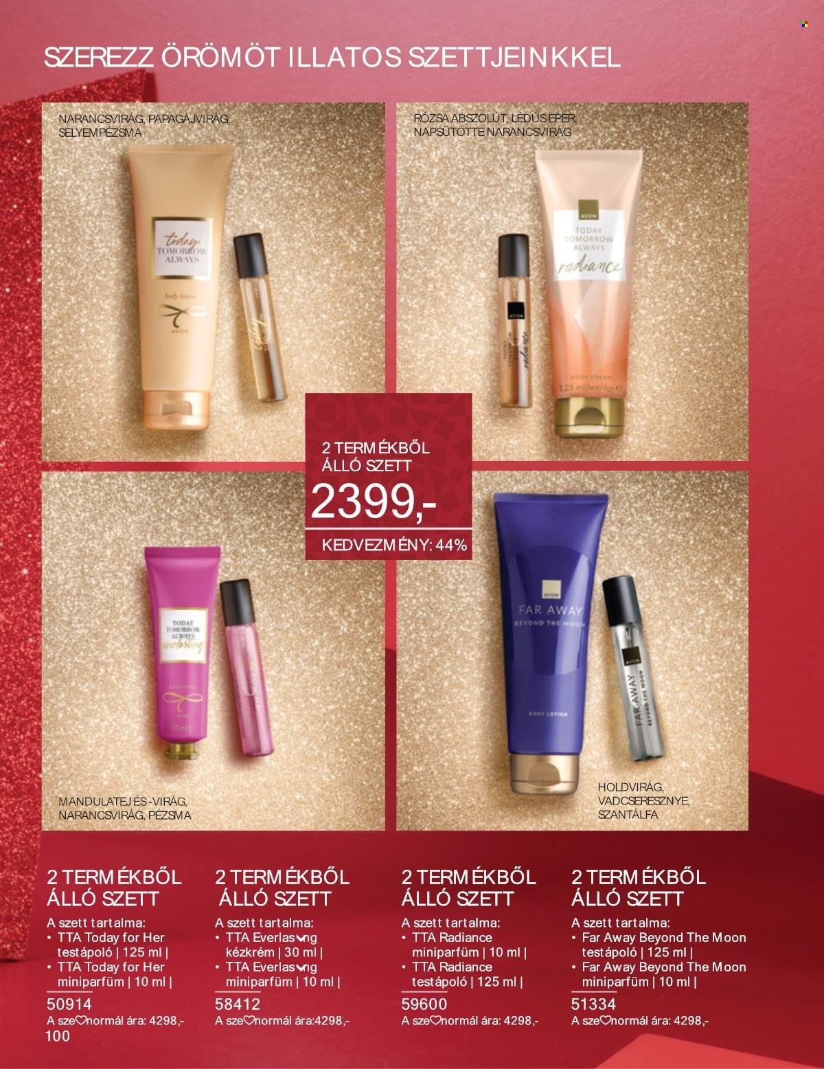 Avon akciós újságok - 2025.12.01 - 2025.12.31. Oldal 100