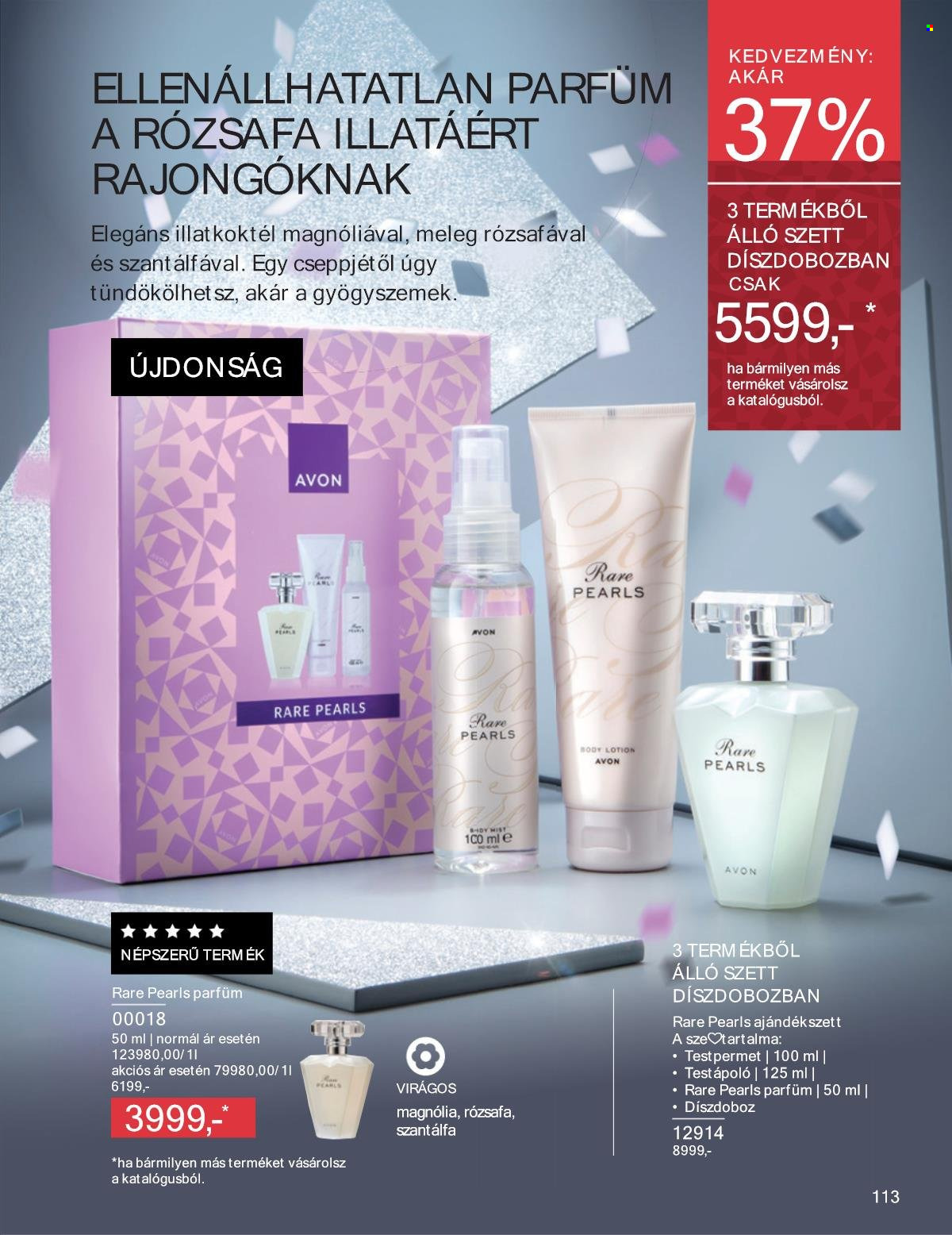 Avon akciós újságok - 2025.12.01 - 2025.12.31. Oldal 113