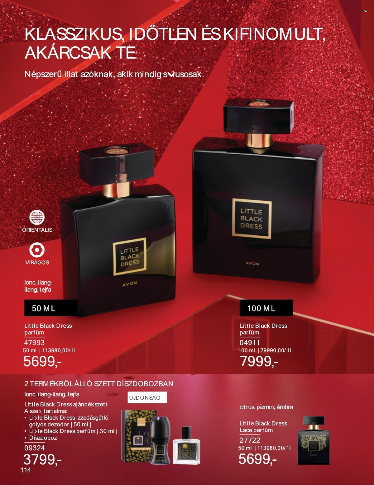 Avon akciós újságok - 2025.12.01 - 2025.12.31. Oldal 114