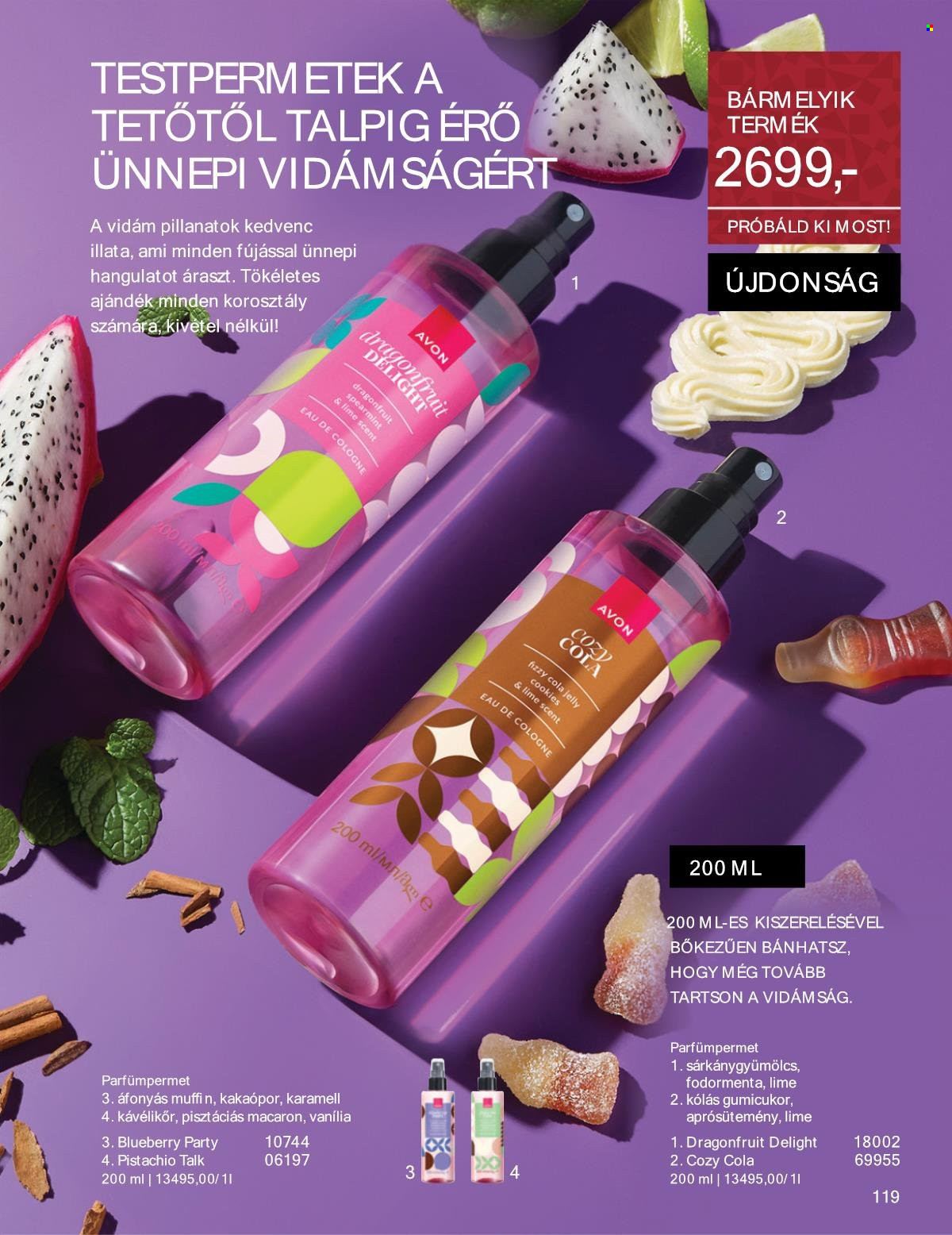 Avon akciós újságok - 2025.12.01 - 2025.12.31. Oldal 119