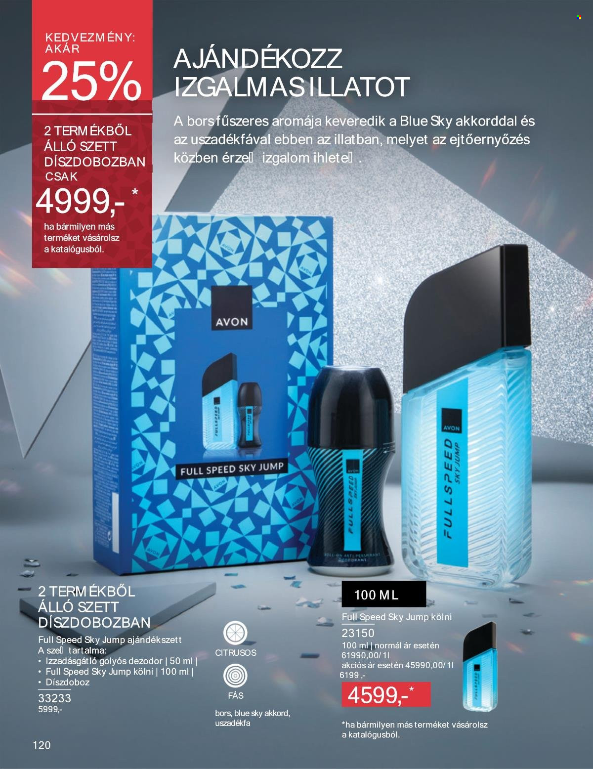 Avon akciós újságok - 2025.12.01 - 2025.12.31. Oldal 120