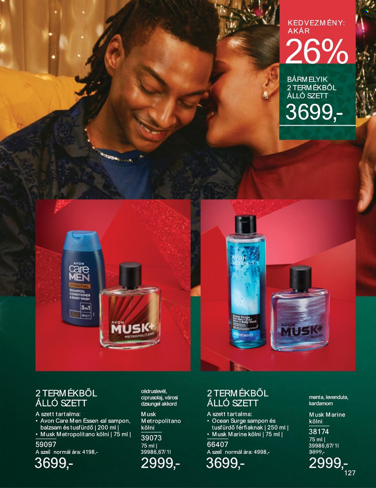 Avon akciós újságok - 2025.12.01 - 2025.12.31. Oldal 127