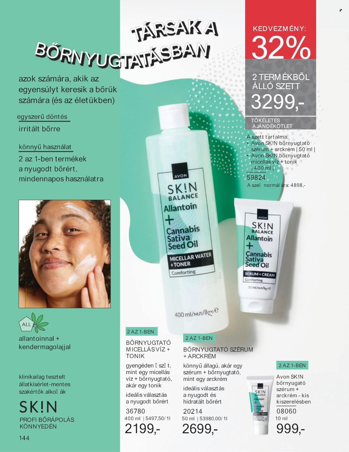 Avon akciós újságok - 2025.12.01 - 2025.12.31. Oldal 144