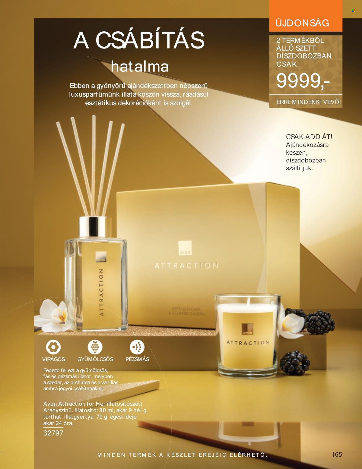 Avon akciós újságok - 2025.12.01 - 2025.12.31. Oldal 165