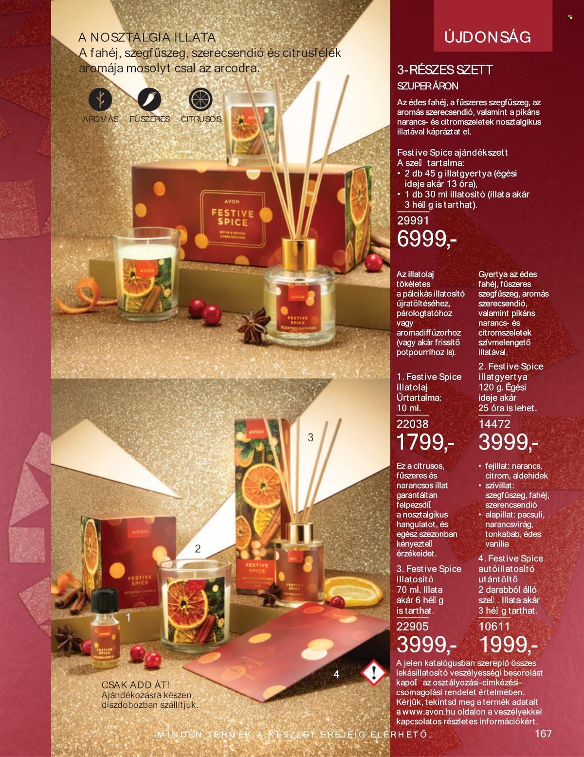 Avon akciós újságok - 2025.12.01 - 2025.12.31. Oldal 167