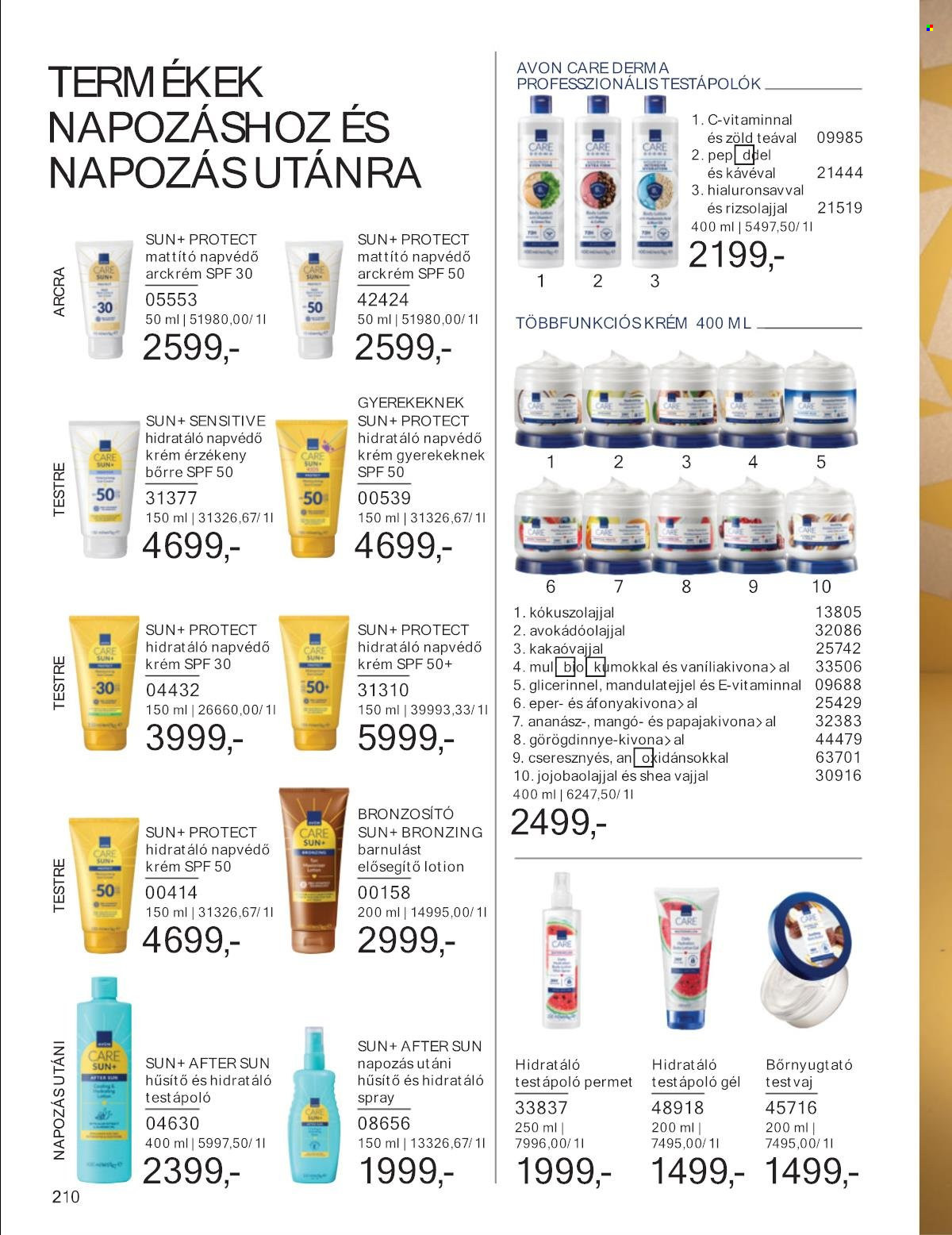 Avon akciós újságok - 2025.12.01 - 2025.12.31. Oldal 210