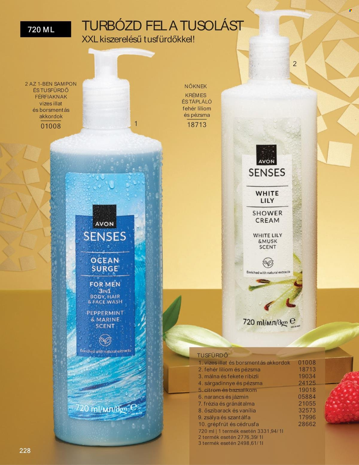 Avon akciós újságok - 2025.12.01 - 2025.12.31. Oldal 228