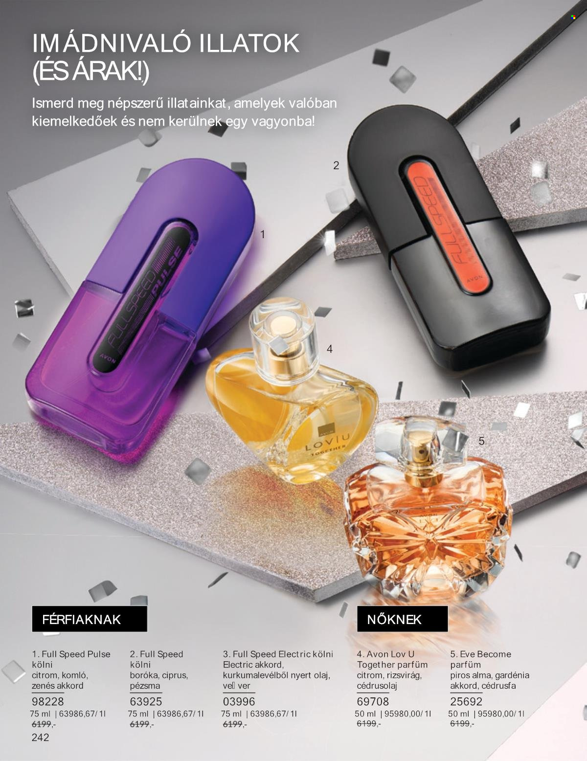Avon akciós újságok - 2025.12.01 - 2025.12.31. Oldal 242