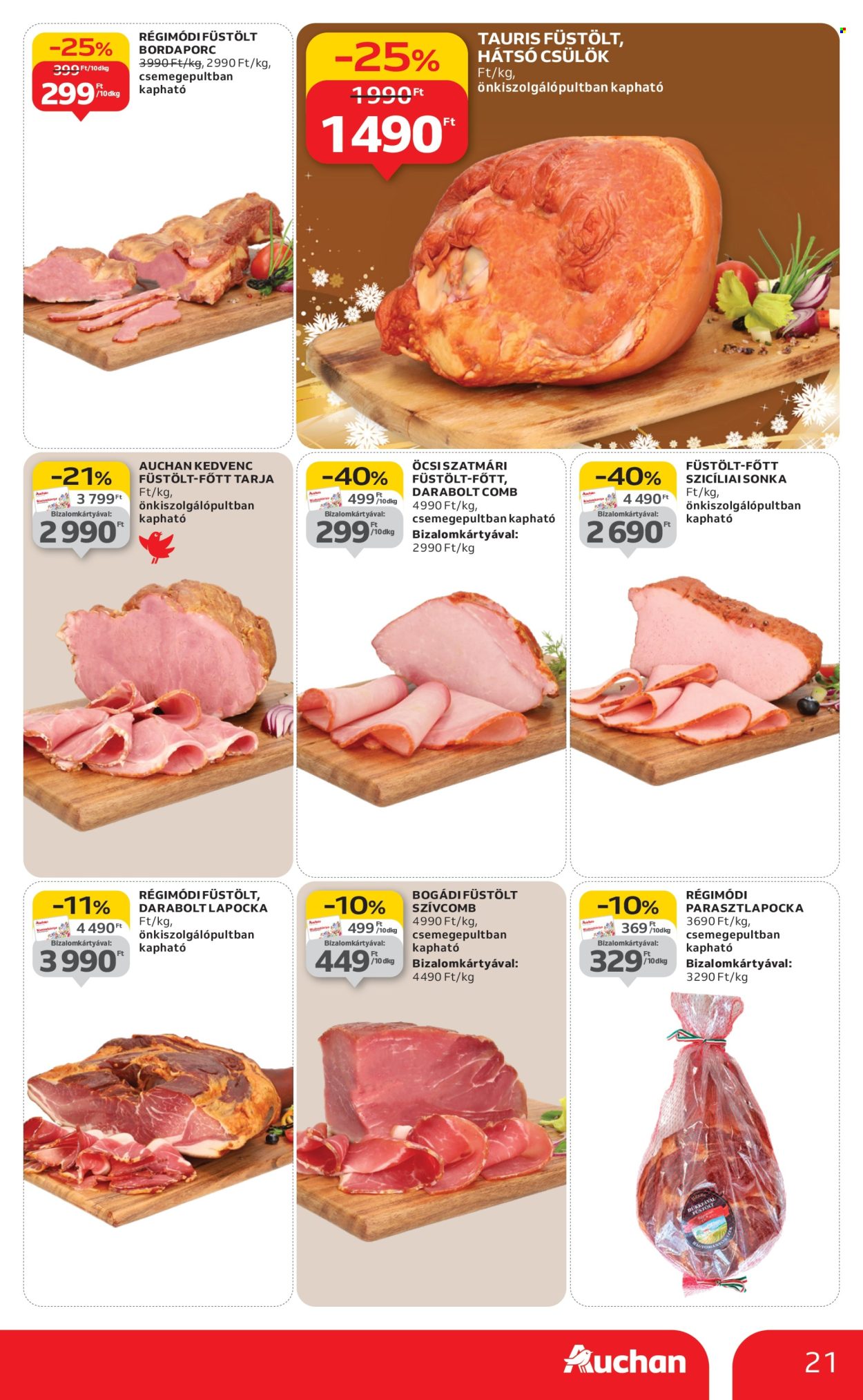 Auchan akciós újságok - 2025.12.04 - 2025.12.10. Oldal 21