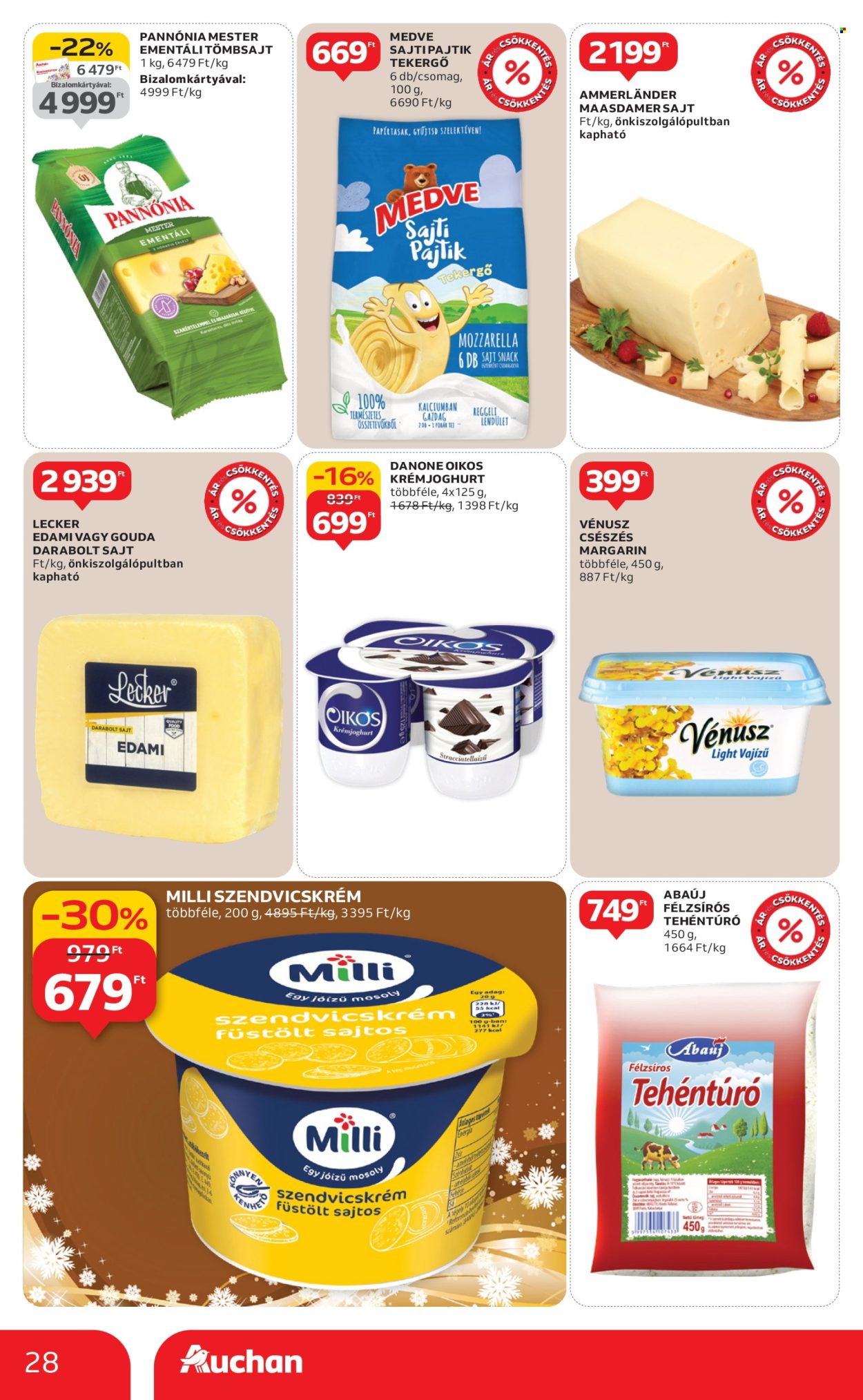 Auchan akciós újságok - 2025.12.04 - 2025.12.10. Oldal 28