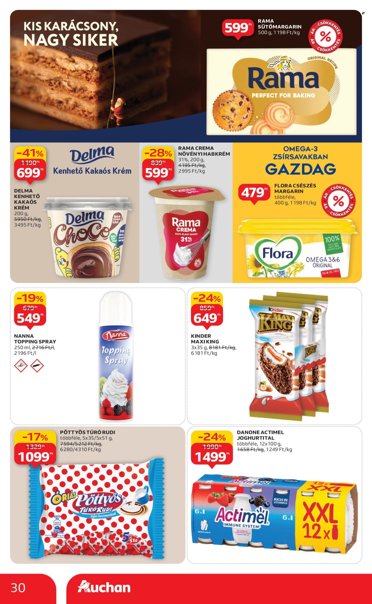 Auchan akciós újságok - 2025.12.04 - 2025.12.10. Oldal 30