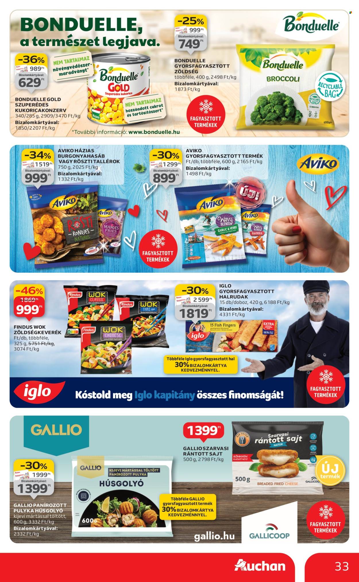 Auchan akciós újságok - 2025.12.04 - 2025.12.10. Oldal 33