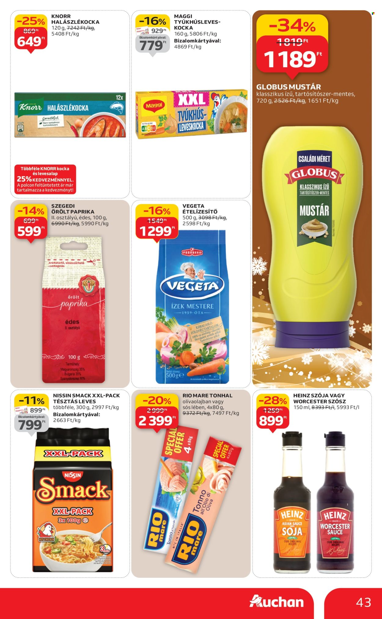 Auchan akciós újságok - 2025.12.04 - 2025.12.10. Oldal 43