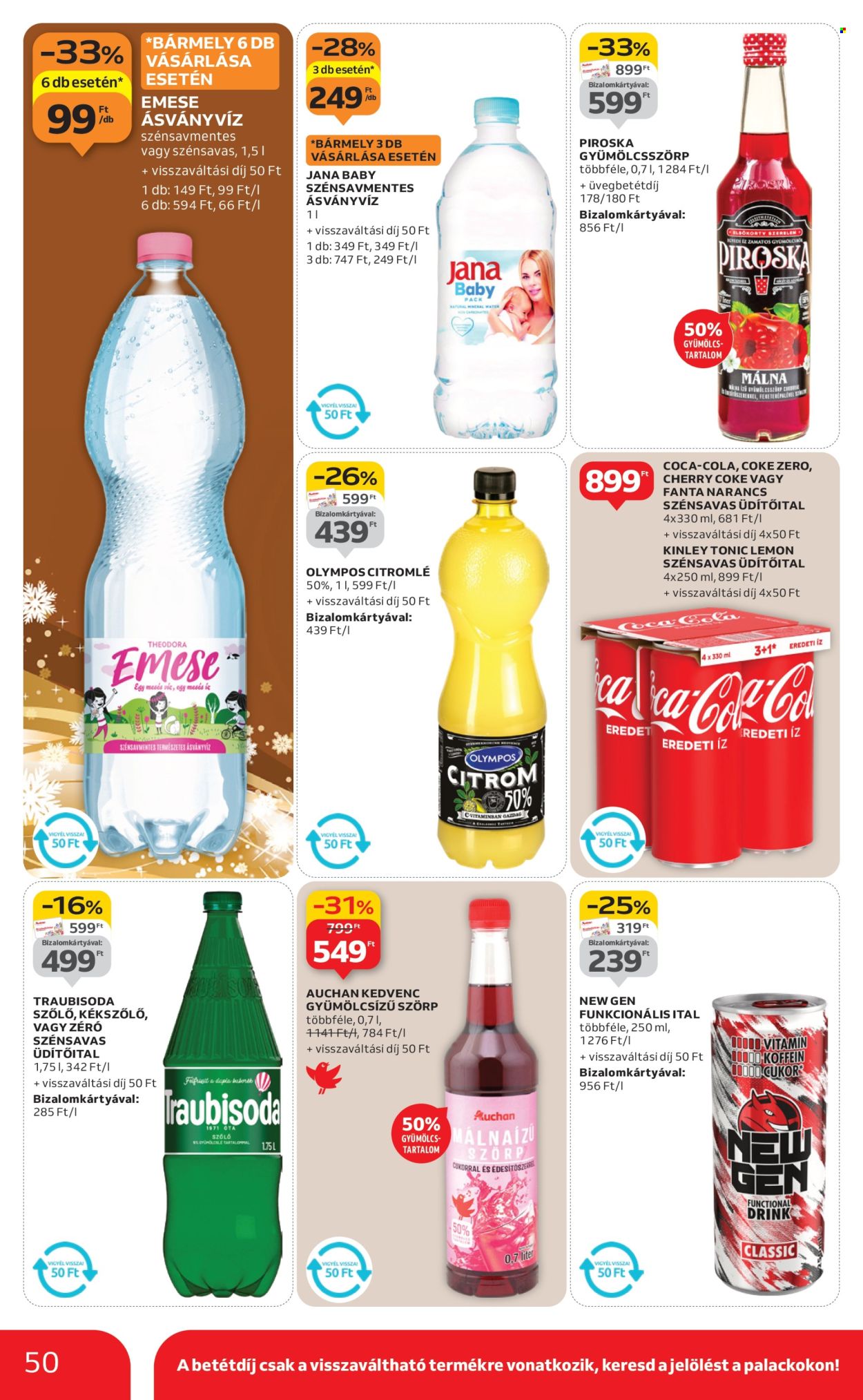 Auchan akciós újságok - 2025.12.04 - 2025.12.10. Oldal 50