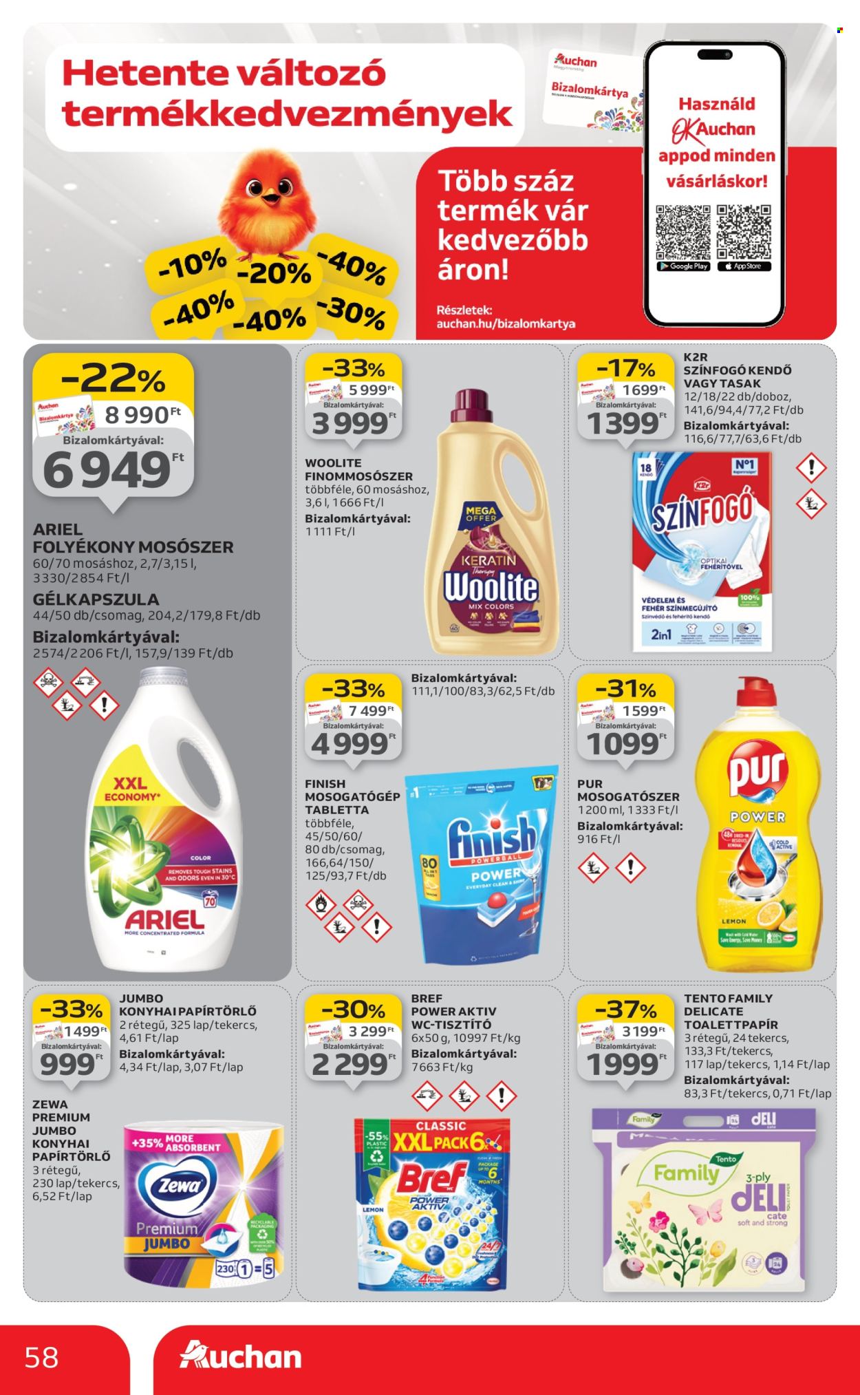 Auchan akciós újságok - 2025.12.04 - 2025.12.10. Oldal 58