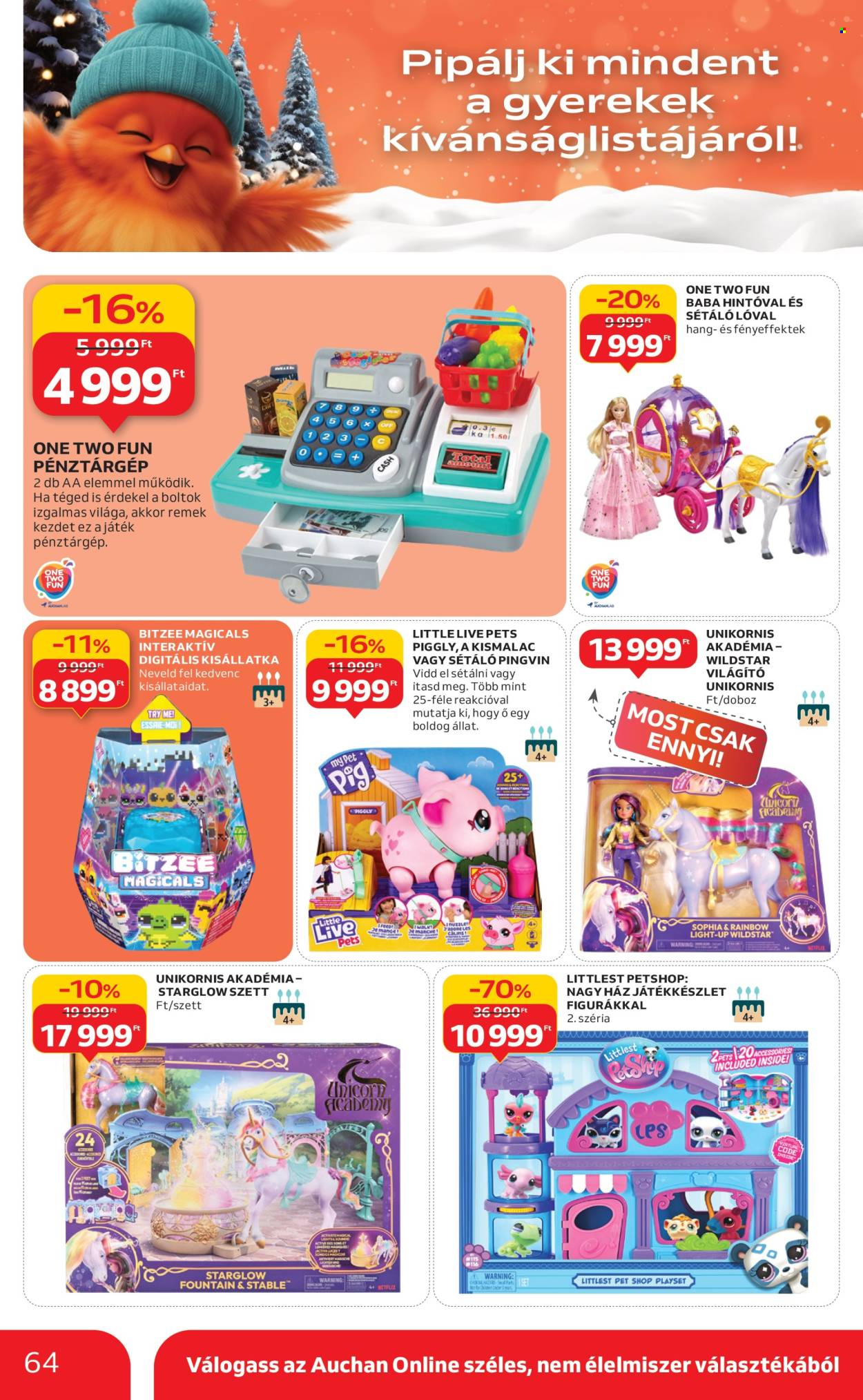 Auchan akciós újságok - 2025.12.04 - 2025.12.10. Oldal 64