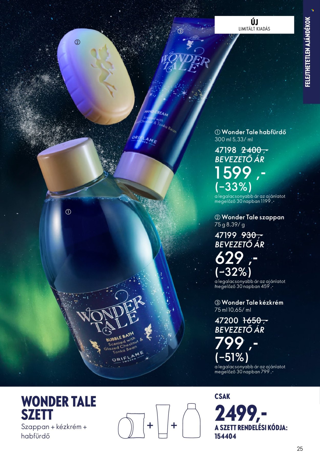 Oriflame akciós újságok - 2025.12.03 - 2025.12.23. Oldal 25