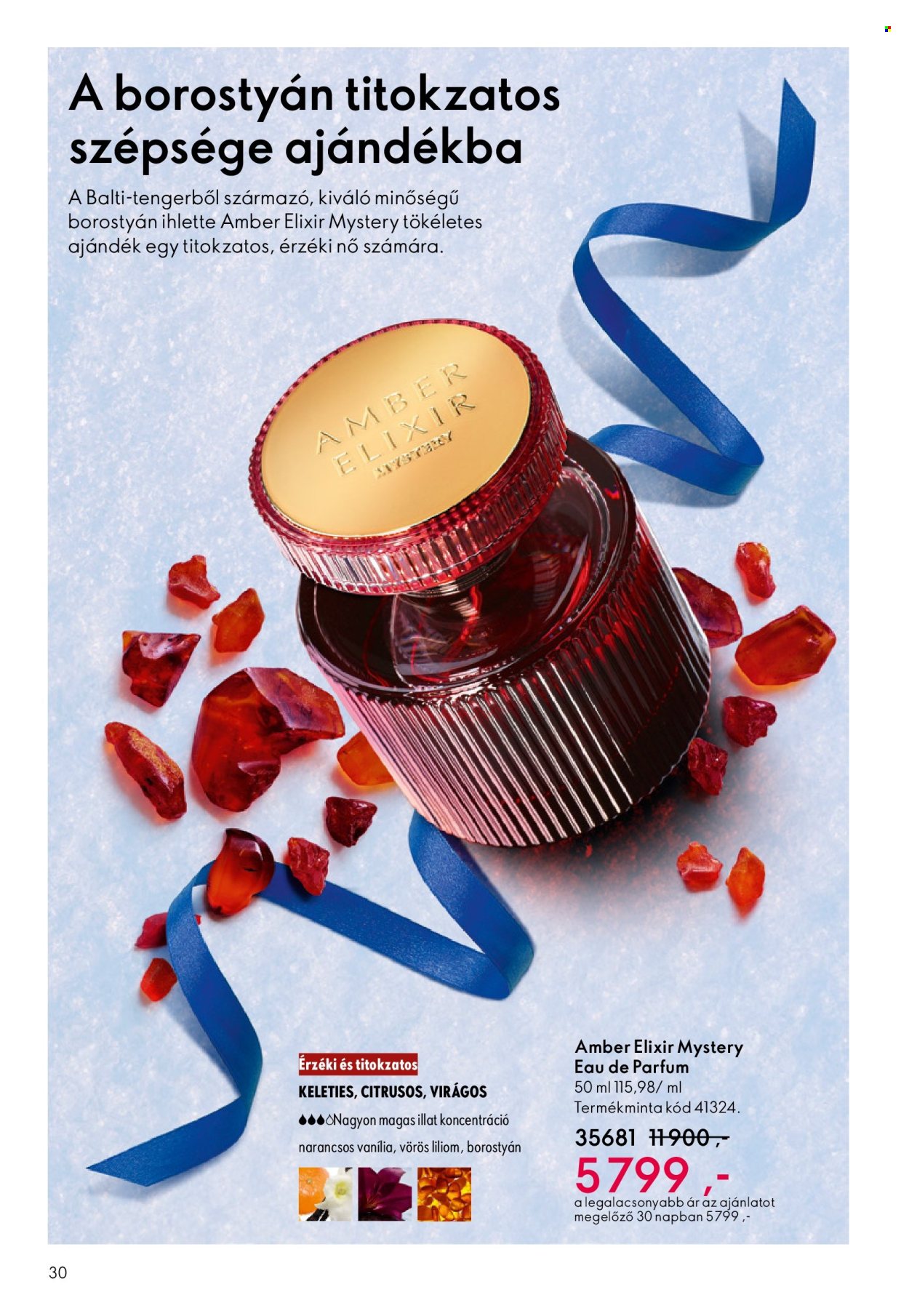 Oriflame akciós újságok - 2025.12.03 - 2025.12.23. Oldal 30