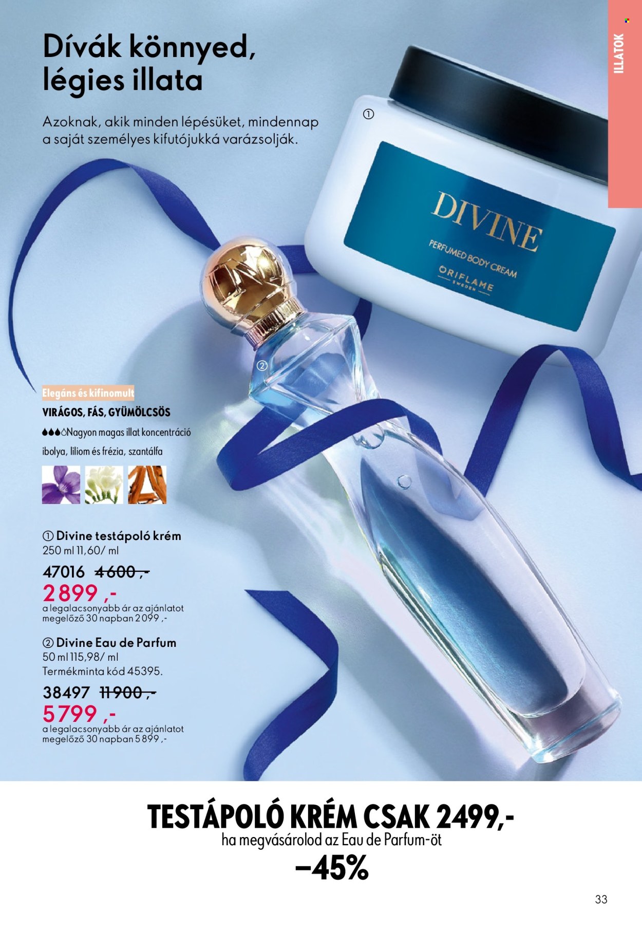 Oriflame akciós újságok - 2025.12.03 - 2025.12.23. Oldal 33