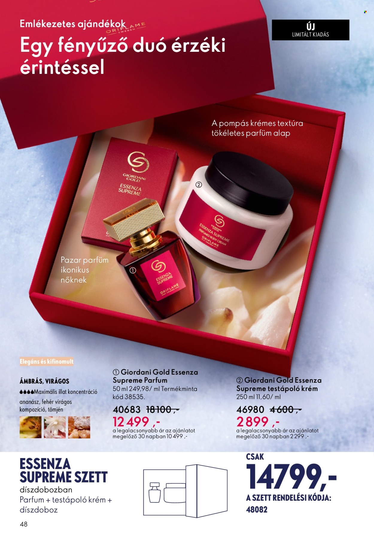 Oriflame akciós újságok - 2025.12.03 - 2025.12.23. Oldal 48