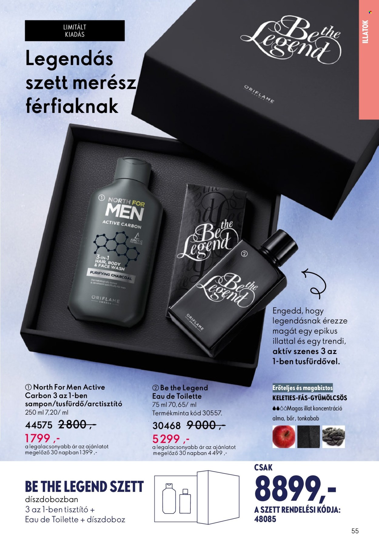 Oriflame akciós újságok - 2025.12.03 - 2025.12.23. Oldal 55