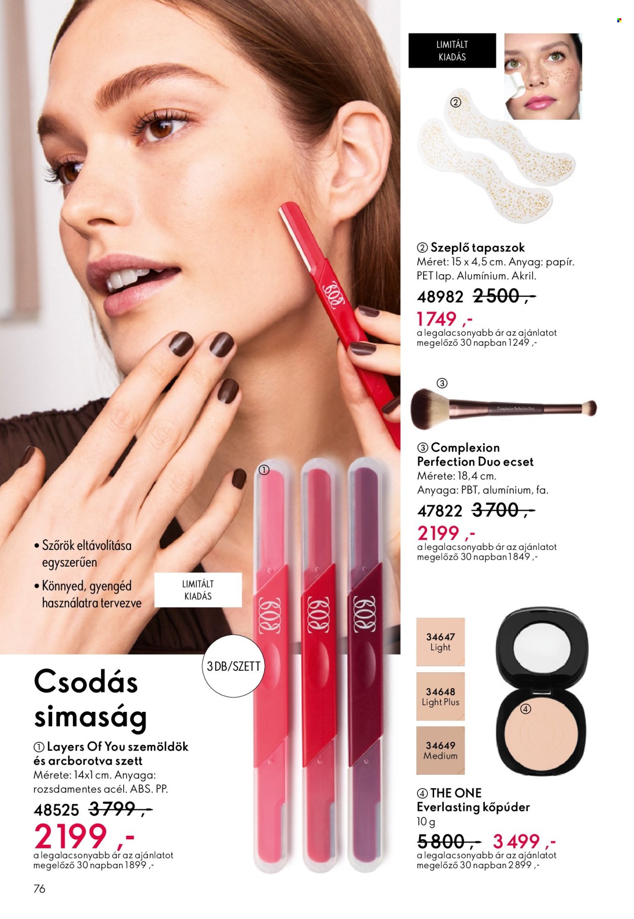 Oriflame akciós újságok - 2025.12.03 - 2025.12.23. Oldal 76