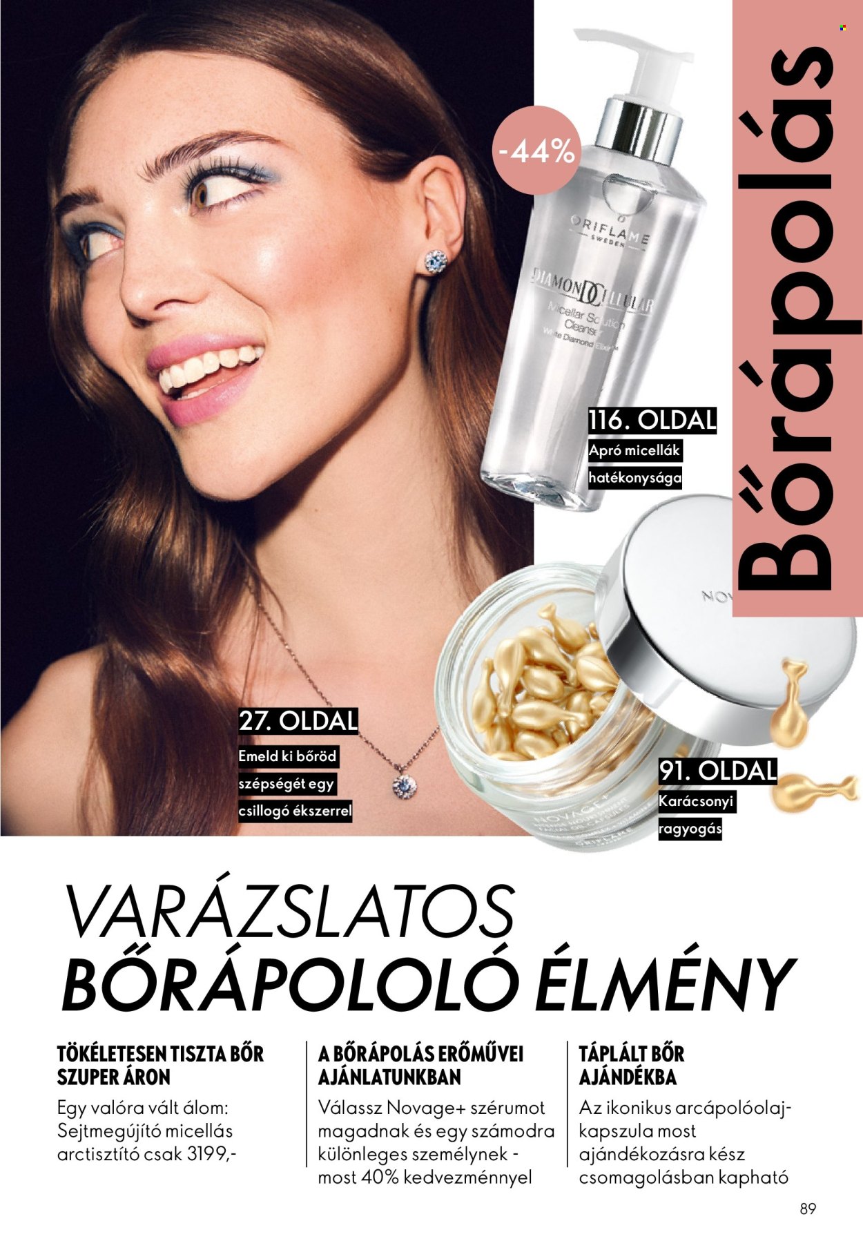Oriflame akciós újságok - 2025.12.03 - 2025.12.23. Oldal 89